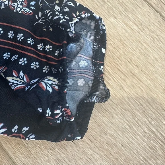 Maurices Black and White Floral Mini Dress - Picture 5 of 12